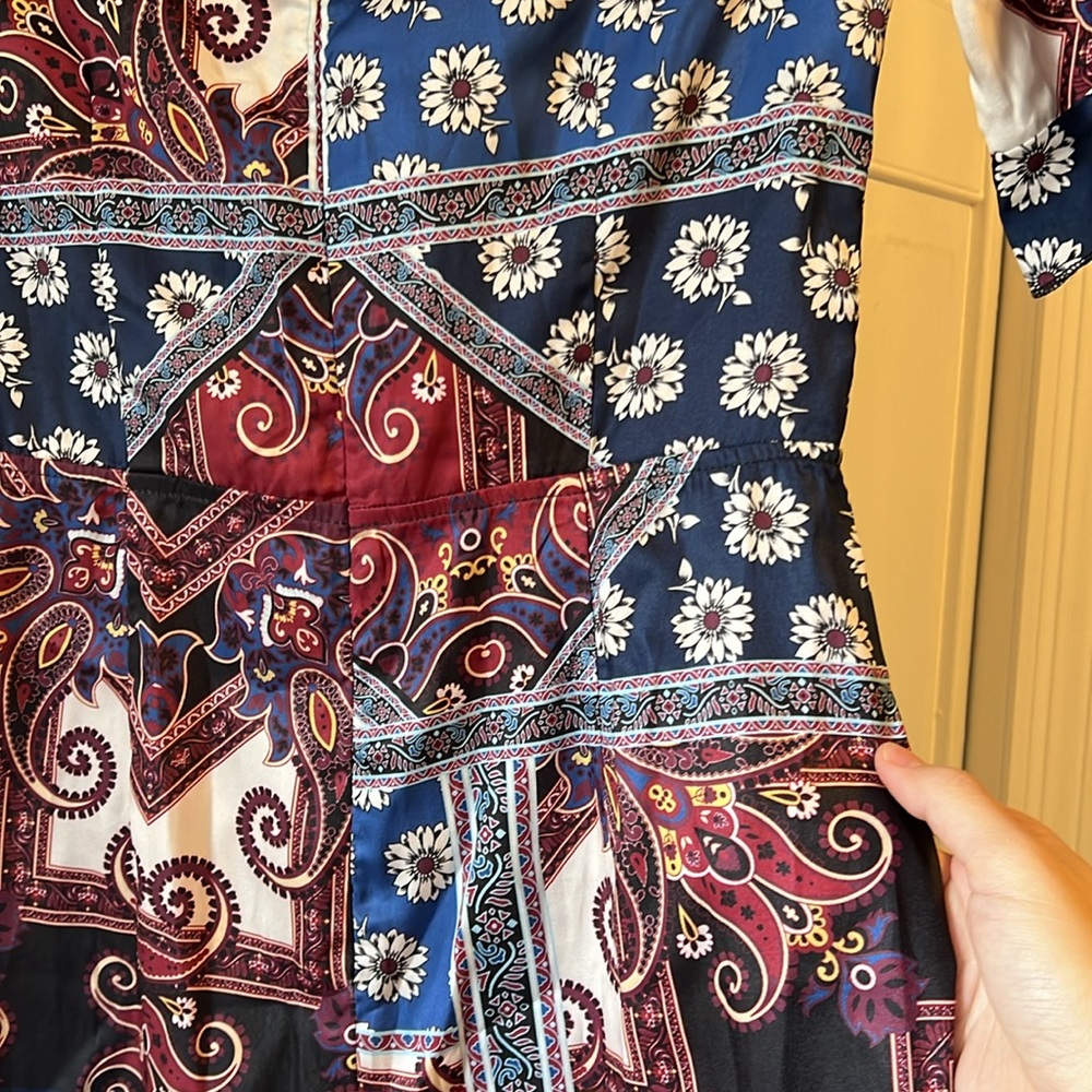 Patterned romper - Picture 4 of 10